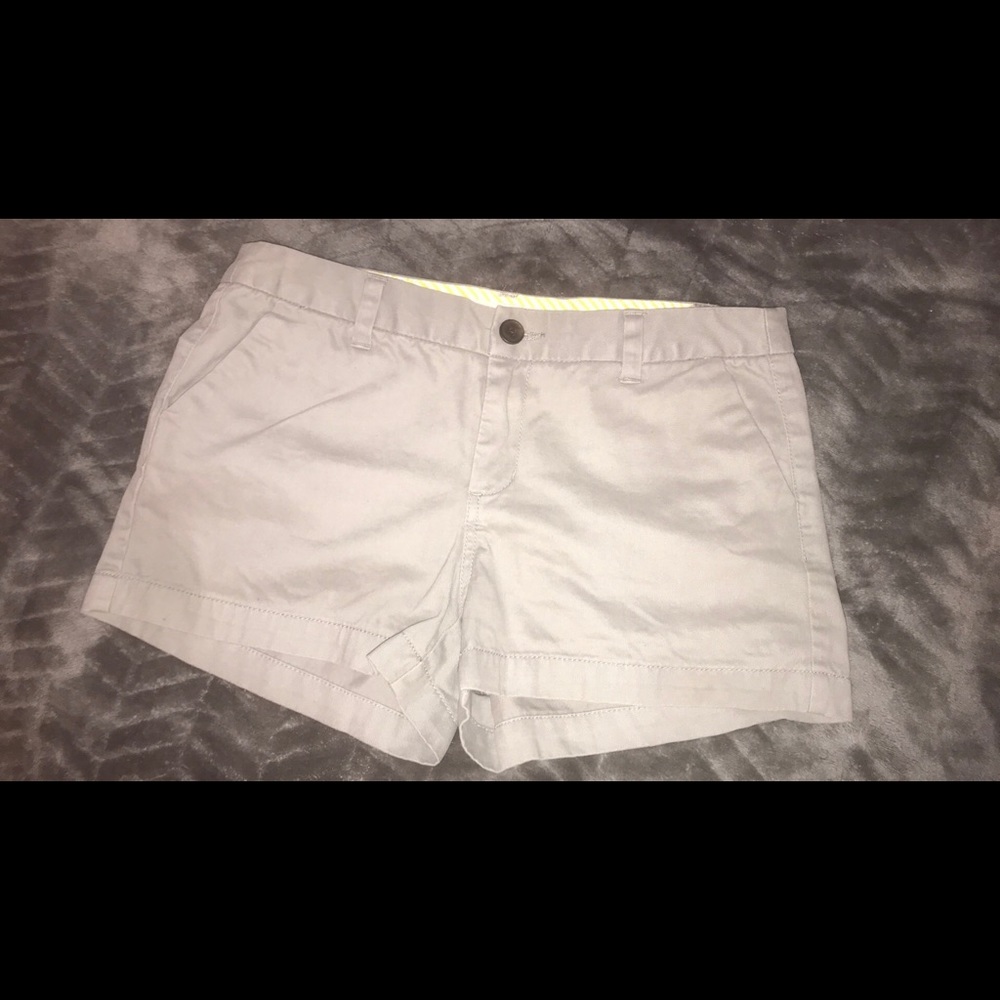 Gray shorts!